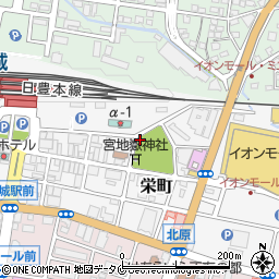 栄町児童公園トイレ周辺の地図