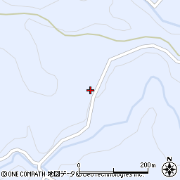 鹿児島県曽於市財部町北俣3650周辺の地図