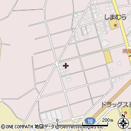 宮崎県都城市南横市町8442周辺の地図
