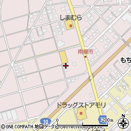 宮崎県都城市南横市町8468周辺の地図