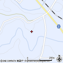 鹿児島県曽於市財部町北俣2940周辺の地図