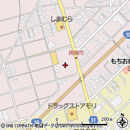 宮崎県都城市南横市町8470周辺の地図