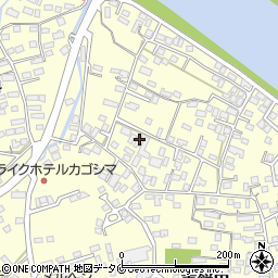 鹿児島県姶良市東餅田743-1周辺の地図