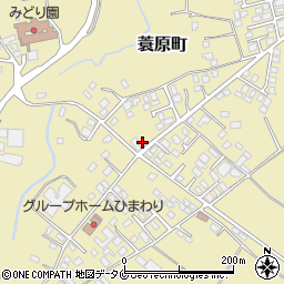 宮崎県都城市蓑原町1872-1周辺の地図