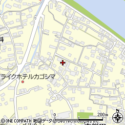 鹿児島県姶良市東餅田743-3周辺の地図