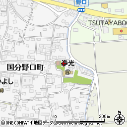 枝宮神社周辺の地図