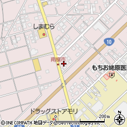 宮崎県都城市南横市町8323周辺の地図