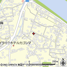 鹿児島県姶良市東餅田660-1周辺の地図