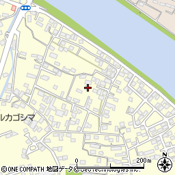 鹿児島県姶良市東餅田720周辺の地図