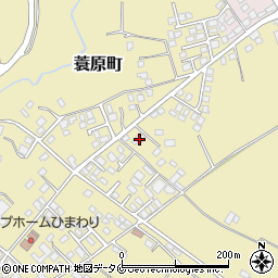 宮崎県都城市蓑原町1876-4周辺の地図