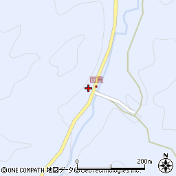 鹿児島県姶良市蒲生町白男4411周辺の地図