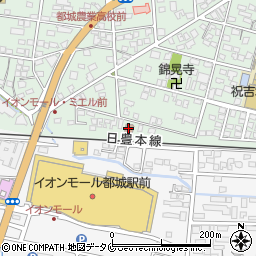 千町自治公民館周辺の地図