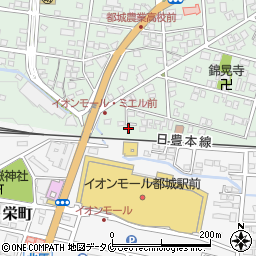 都城おしぼりセンター周辺の地図