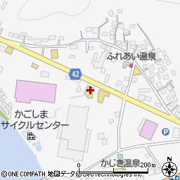 鹿児島トヨペット姶良店周辺の地図