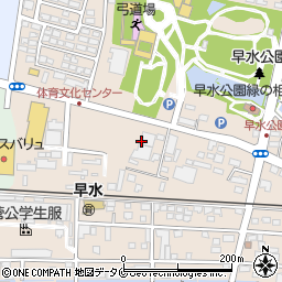 宮崎県酒類販売株式会社　都城営業所周辺の地図