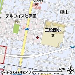 宮崎県北諸県郡三股町花見原10周辺の地図