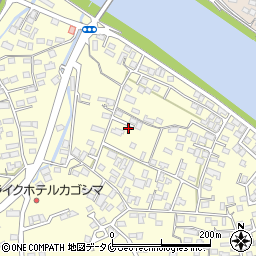 鹿児島県姶良市東餅田662-8周辺の地図