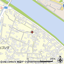 鹿児島県姶良市東餅田685-5周辺の地図