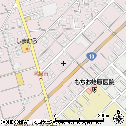 宮崎県都城市南横市町8318周辺の地図