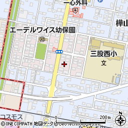 宮崎県北諸県郡三股町花見原8周辺の地図