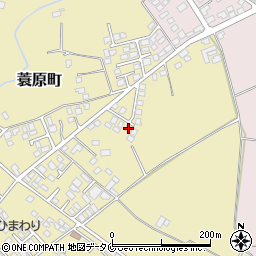 宮崎県都城市蓑原町1925-20周辺の地図