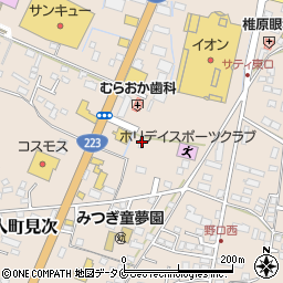 鹿児島県霧島市隼人町見次1172周辺の地図