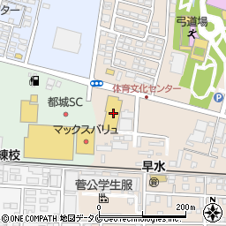 宮崎銀行都城ショッピングセンター ＡＴＭ周辺の地図