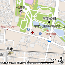 松田商事株式会社　都城営業所周辺の地図