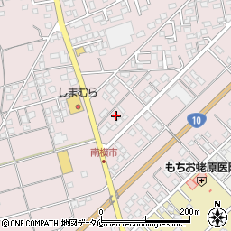 宮崎県都城市南横市町8328周辺の地図
