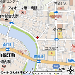 鹿児島県姶良市加治木町本町220-2周辺の地図