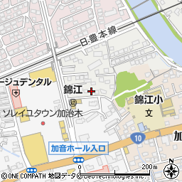 鹿児島県姶良市加治木町反土3169周辺の地図