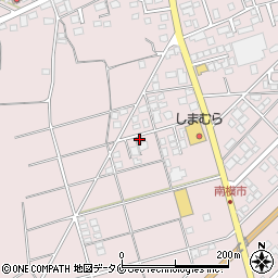 宮崎県都城市南横市町8393周辺の地図