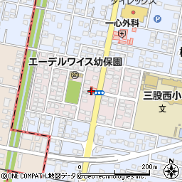 宮崎県北諸県郡三股町花見原6周辺の地図