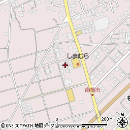 宮崎県都城市南横市町8390周辺の地図
