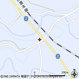 鹿児島県曽於市財部町北俣2950周辺の地図