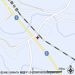 鹿児島県曽於市財部町北俣2952周辺の地図