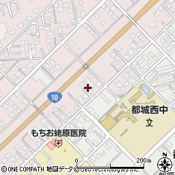 宮崎県都城市南横市町8266周辺の地図