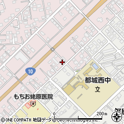 宮崎県都城市南横市町8264周辺の地図