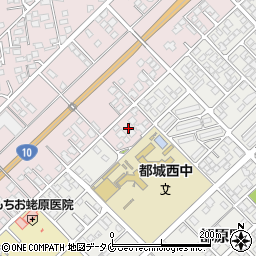 宮崎県都城市南横市町7781周辺の地図