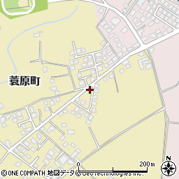 宮崎県都城市蓑原町1925-10周辺の地図