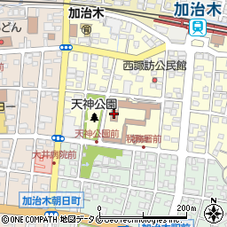 鹿児島県　姶良・伊佐地域振興局本庁舎　建設部建設総務課工事事務係周辺の地図