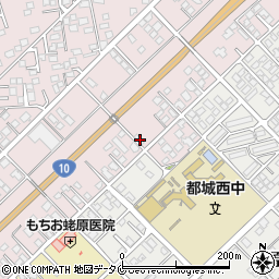 宮崎県都城市南横市町7838周辺の地図