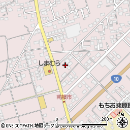宮崎県都城市南横市町8342周辺の地図