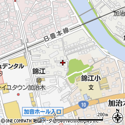 鹿児島県姶良市加治木町反土3260周辺の地図