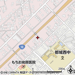 宮崎県都城市南横市町8264-1周辺の地図