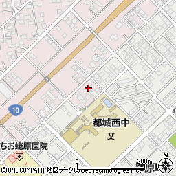宮崎県都城市南横市町7782周辺の地図