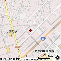 宮崎県都城市南横市町8333周辺の地図