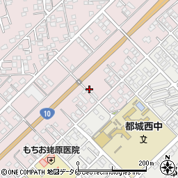 宮崎県都城市南横市町7839周辺の地図