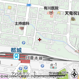 東芝電材マーケティング株式会社九州支社宮崎支店都城営業所周辺の地図