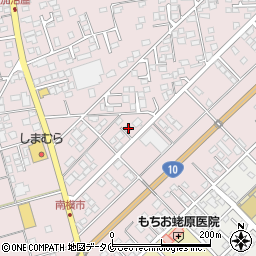 宮崎県都城市南横市町8334周辺の地図